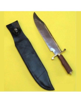 Dague médiévale avec fourreau en cuir