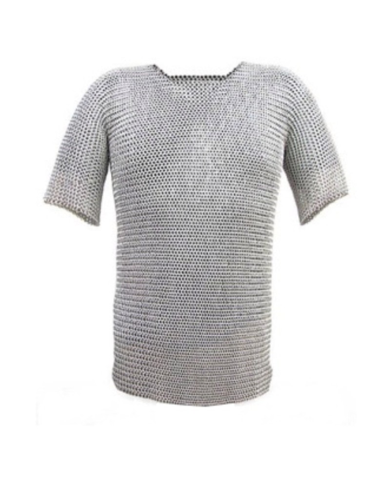 Chemise d'armure en cotte de mailles - la forge des chevaliers®