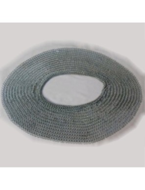 Gorgerin en cotte de mailles aboutée - La Forge des Chevaliers®