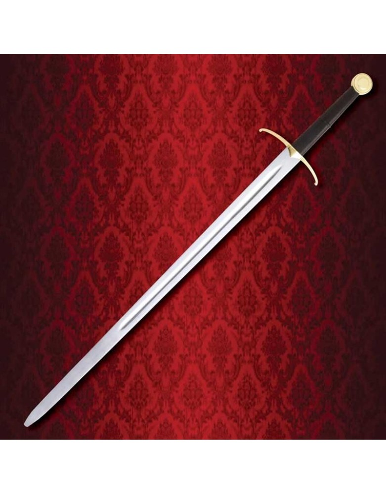 Épée De Combat Massive – époque Guerre Civile, Garde En D, Collection Militaire