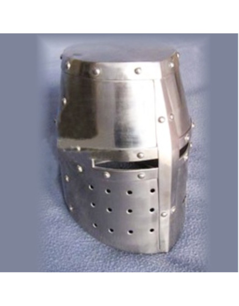 Casque d'armure médiéval de croisé