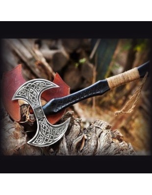 Hache viking à double tranchant - La Forge des Chevaliers®
