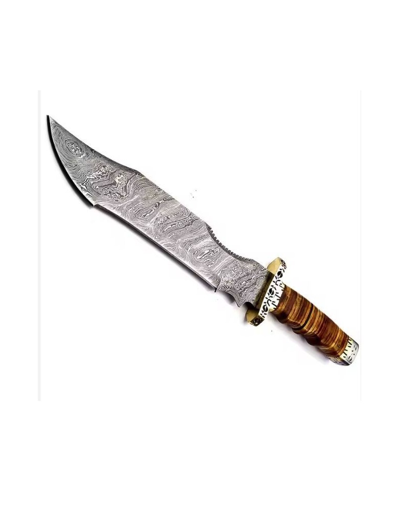 Couteau en acier de Damas - La forge des chevaliers® Couteau en acier de Damas - La forge des chevaliers®
