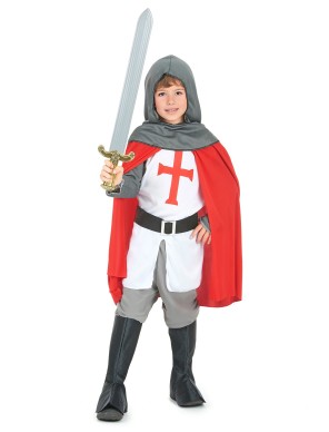 Déguisement chevalier Templier garçon - La forge des Chevaliers®