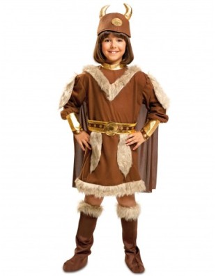 Déguisement Enfant Viking avec Fourrure - la forge des chevaliers®