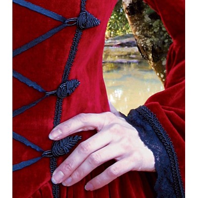 Robe Renaissance Pourpre