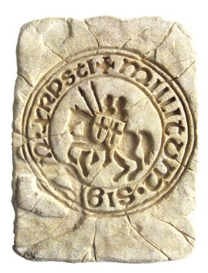 Empreinte historique – Sceau des Templiers HH101