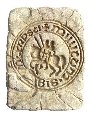 Empreinte historique – Sceau des Templiers HH001