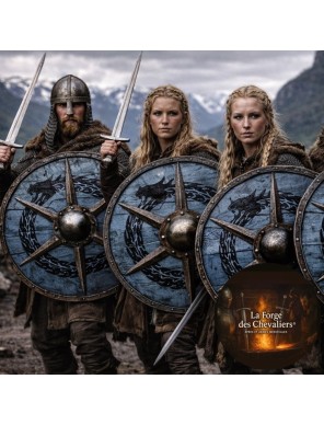 Bouclier rond Viking Lagertha 74 cm