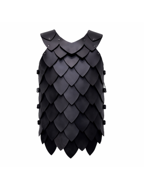 Armure plastron à lamelles en cuir