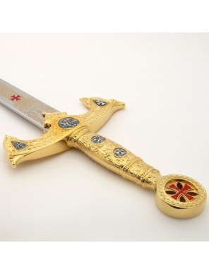 Épée des Templiers Or – Réf. 584 | Épée Marto officielle de Tolède