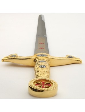 Épée des Templiers Or – Réf. 584 | Épée Marto officielle de Tolède