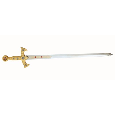 Épée des Templiers Or – Réf. 584 | Épée Marto officielle de Tolède