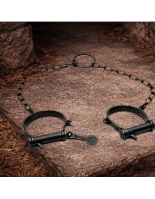 Entraves de Jambes en Fer – Chaîne 20 pouces – Style Médiéval