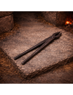 Pinces Médiévales en Fer Forgé – Fabrication Artisanale – 30 cm