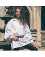 Chemise Renaissance en coton blanc – Costume historique | Réf. 100196