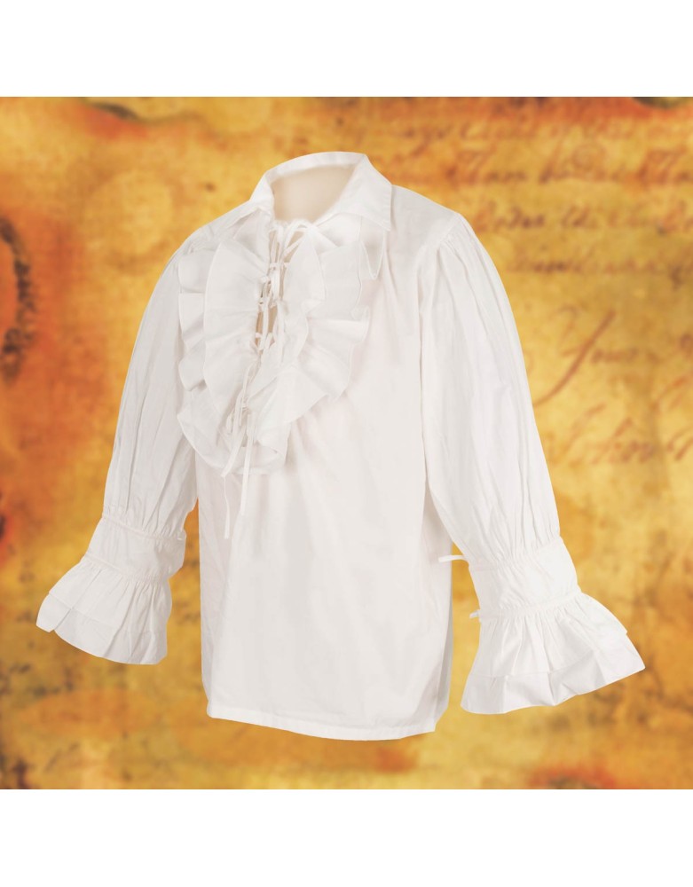 Chemise médiévale à lacets – Costume historique | Réf. 101470