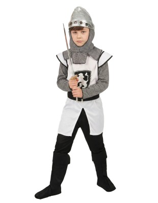 Déguisement chevalier médiéval croisé garçon