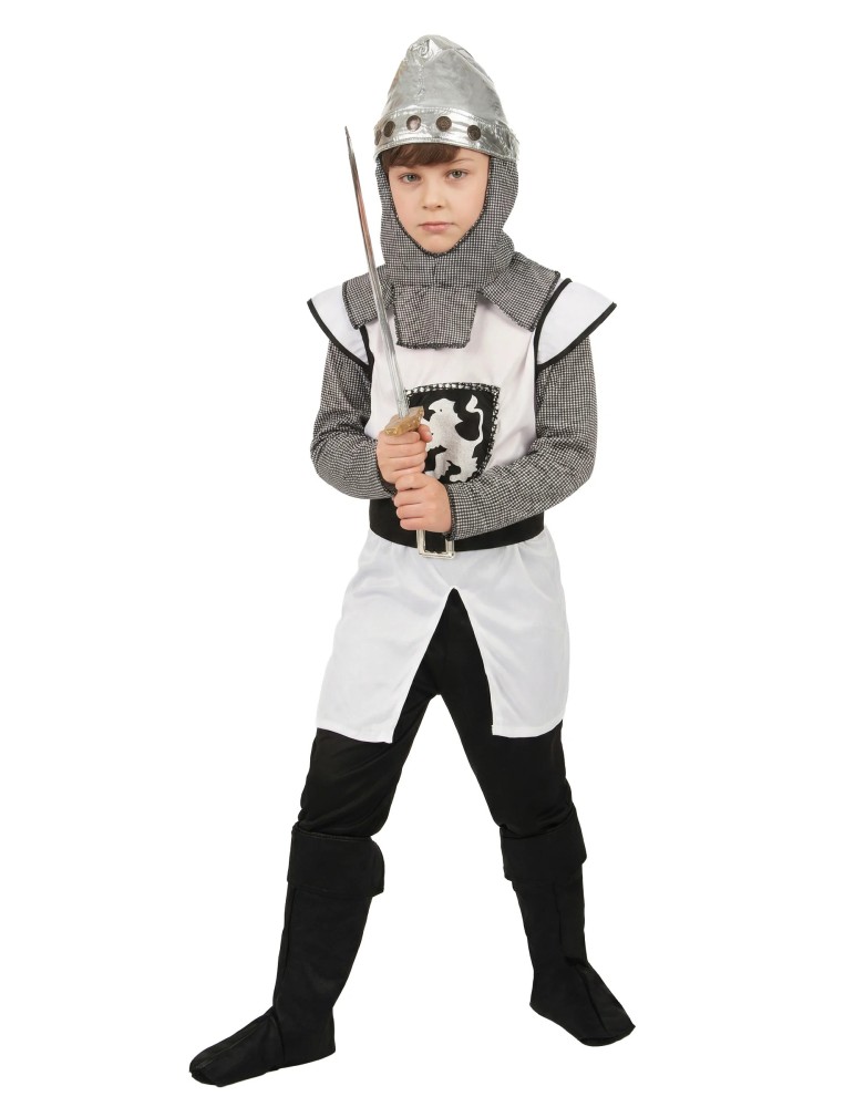 Déguisement chevalier médiéval croisé garçon