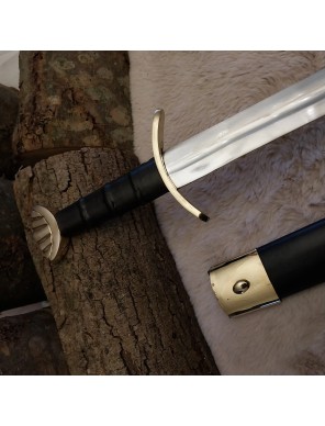 Épée médiévale Gotland avec fourreau en cuir