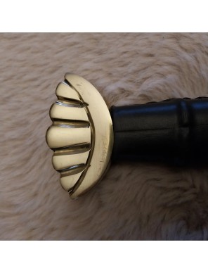 Épée médiévale Gotland avec fourreau en cuir