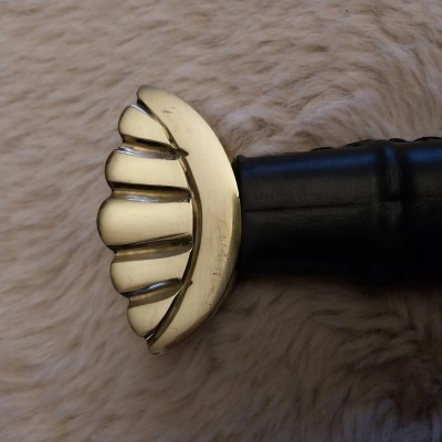 Épée médiévale Gotland avec fourreau en cuir