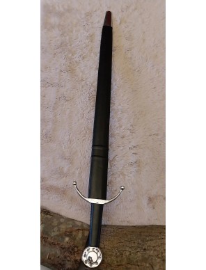 Épée médiévale 99 cm avec fourreau en cuir