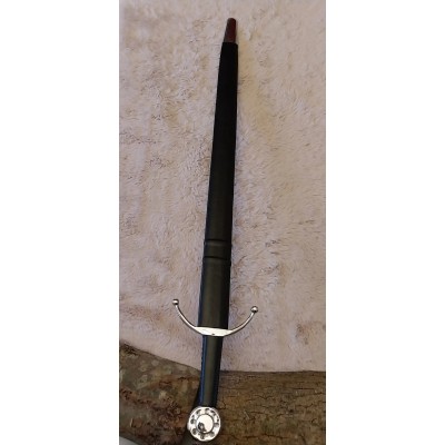 Épée médiévale 99 cm avec fourreau en cuir