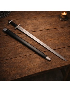 Épée Viking 99 cm avec fourreau en cuir