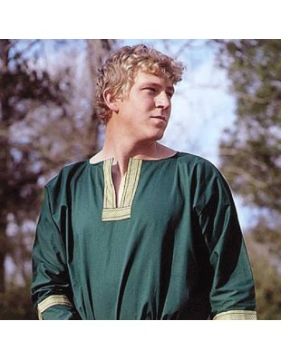 Tunique Viking Homme – Costume Médiéval Vert