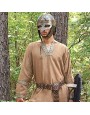 Tunique Viking en Laine marron – Costume Médiéval Nordique