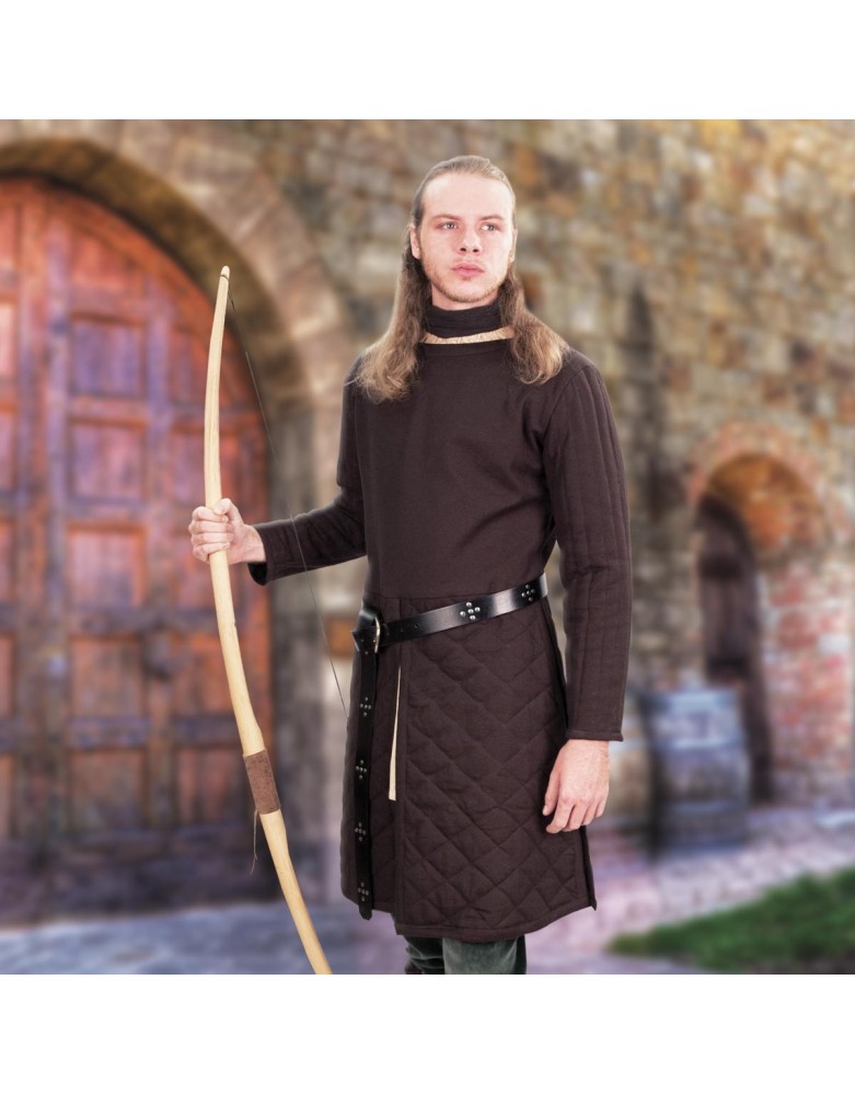 Gambeson médiéval anglais en coton
