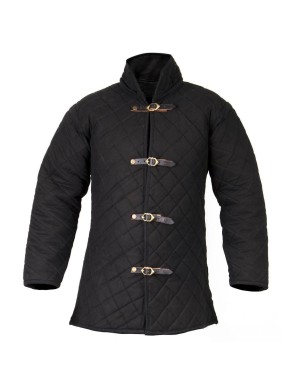 Gambeson médiéval manches longues en coton
