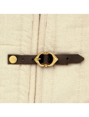 Gambeson médiéval modulable en coton – Manches amovibles