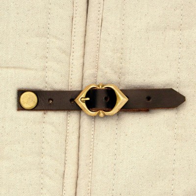 Gambeson médiéval modulable en coton – Manches amovibles
