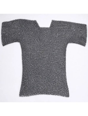 Chemise en cotte de mailles en aluminium rivetée