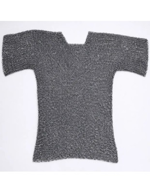 Chemise en cotte de mailles en aluminium rivetée