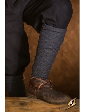 Bandes de jambes Woodland – Guêtres médiévales en coton