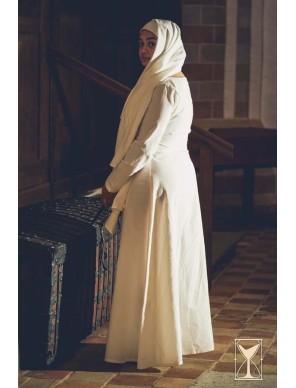 Chemise médiévale femme en coton naturel