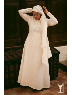 Chemise médiévale femme en coton naturel