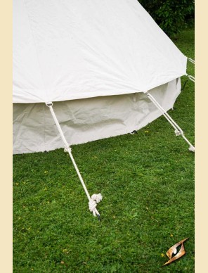 Tente médiévale cloche Compact 3,5 m et 5 m en coton