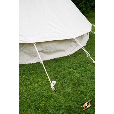 Tente médiévale cloche Compact 3,5 m et 5 m en coton