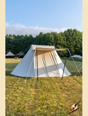 Tente médiévale pavillon à deux pans 3 × 5 m