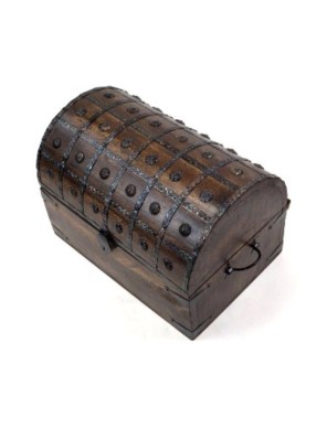 Coffre Médiéval en Bois – 3 Formats au Choix