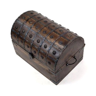 Coffre Médiéval en Bois – 3 Formats au Choix