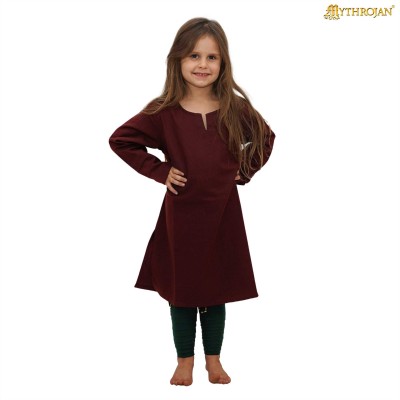 Tunique Viking Médiévale Enfant Marron – 110, 128 et 145 cm
