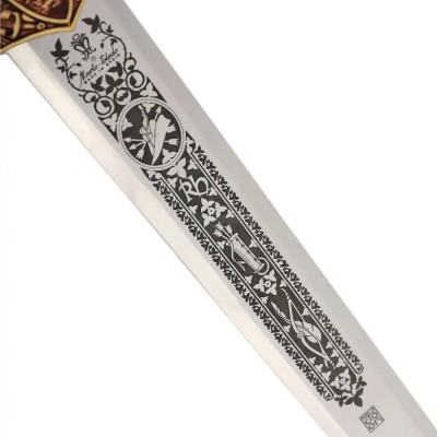 Épée Robin des Bois Marto Gravure Profonde Or – 125 cm