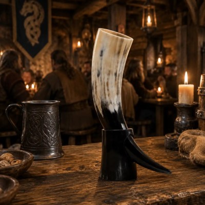 Corne à boire Viking