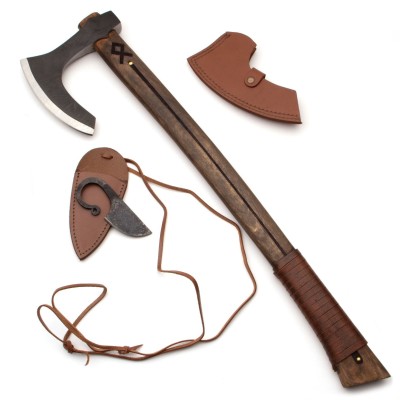 Hache Viking Othala - la forge des chevaliers®