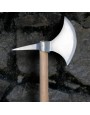 Hache médiévale de combat - la forge des chevalier®
